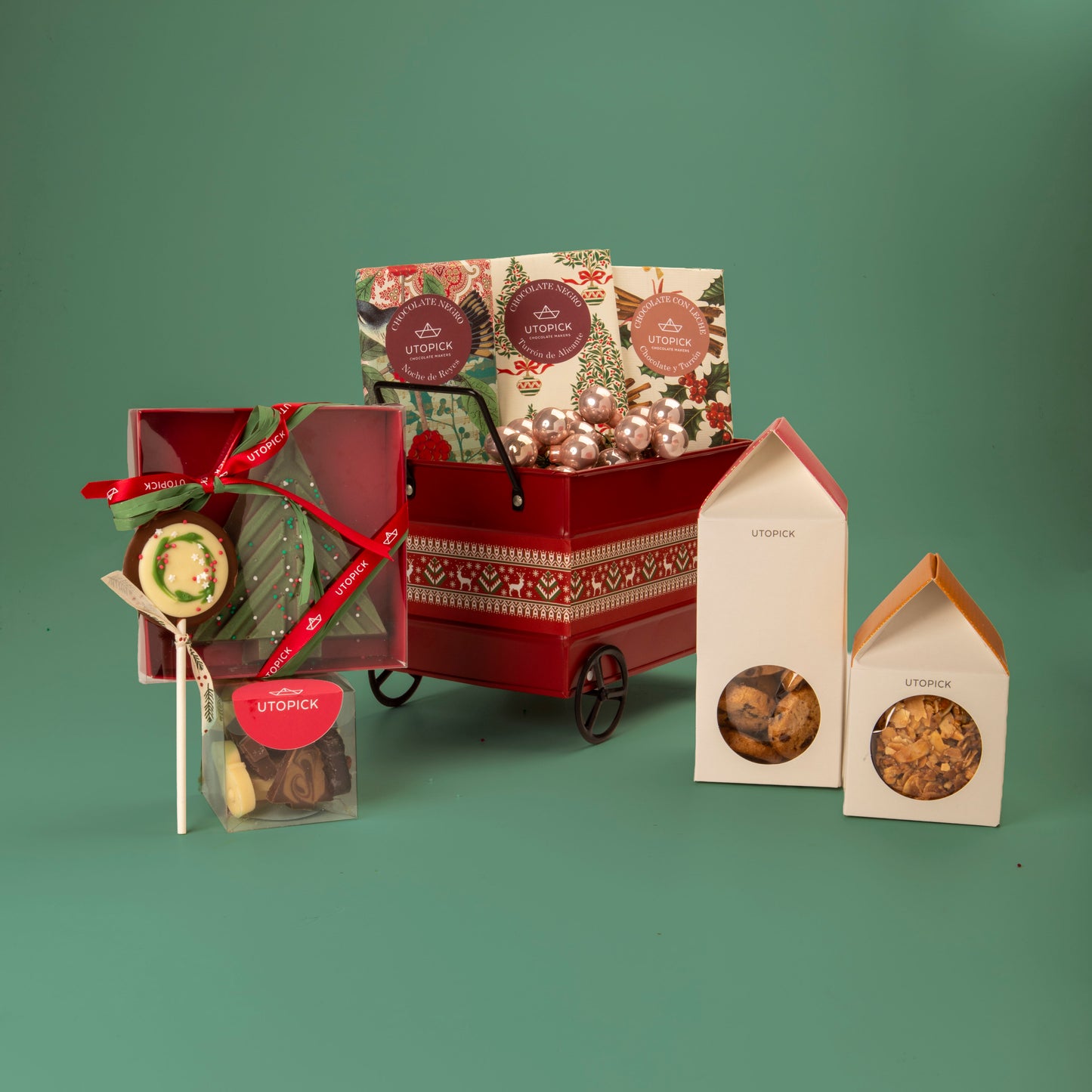 Cesta 'Xmas Wagon'