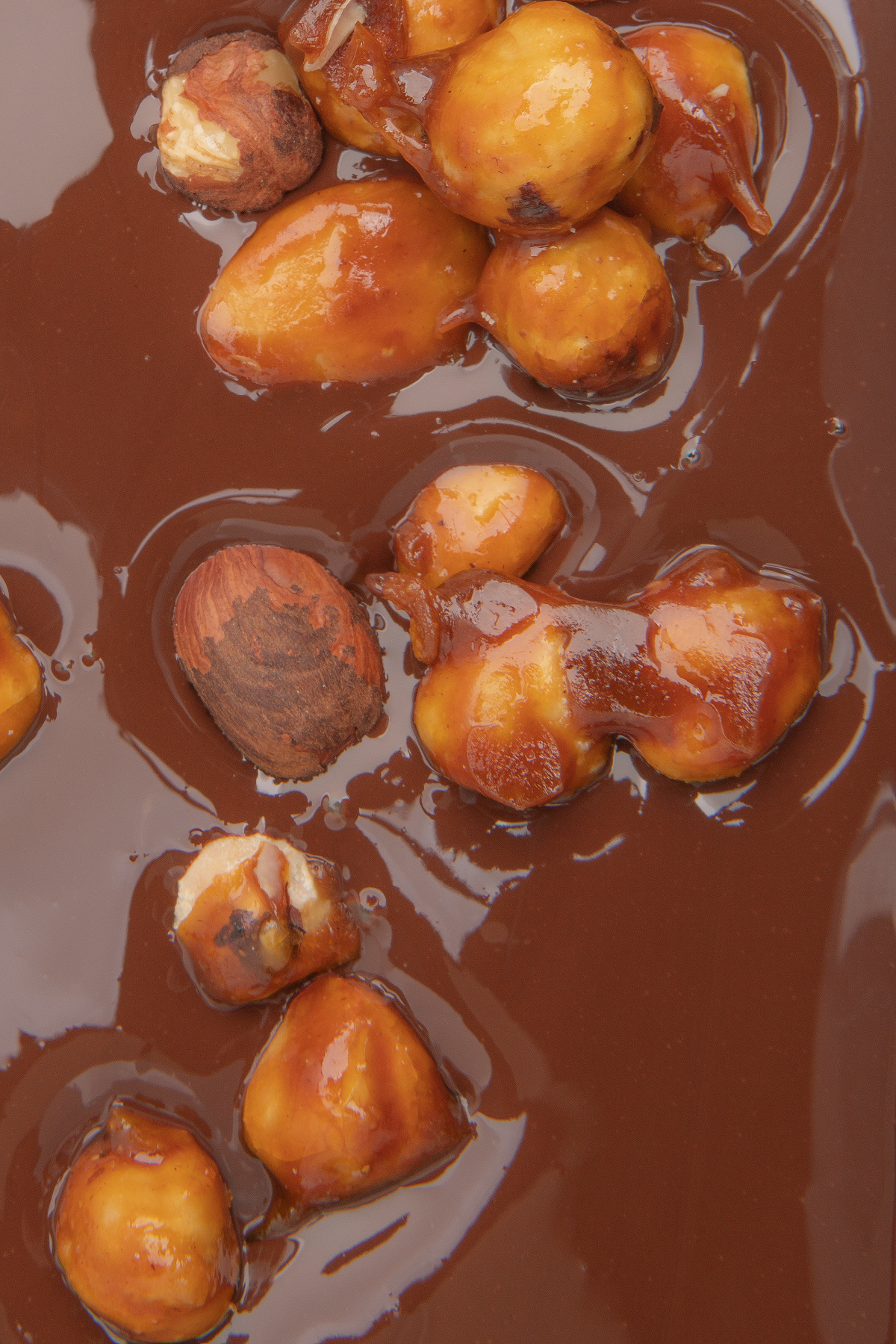 Avellanas caramelizadas