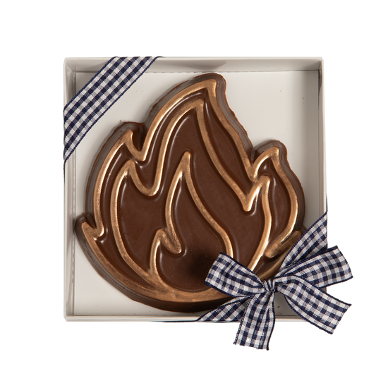 Llama de chocolate y arroz inflado