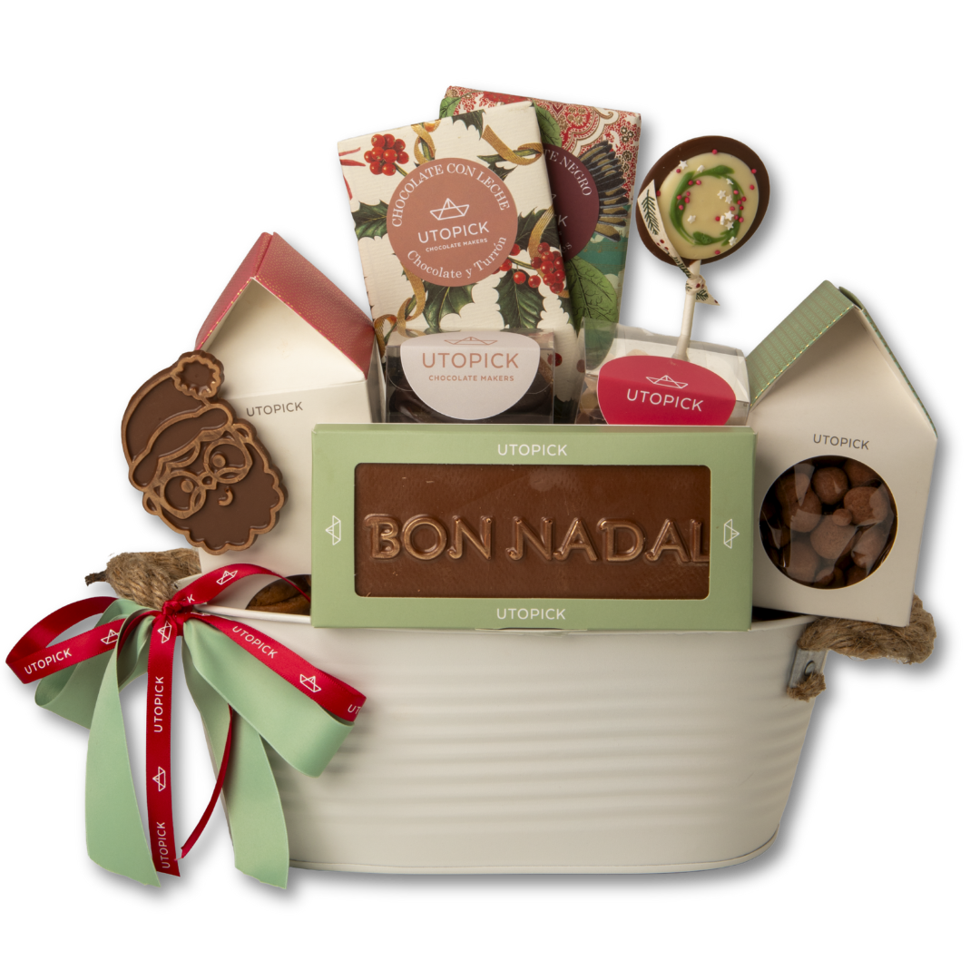 Cesta 'Blanca Navidad'