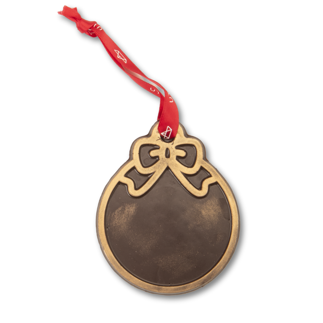 Adorno Bola de chocolate negro