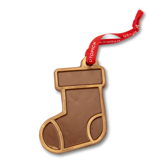 Adorno Bota chocolate con leche