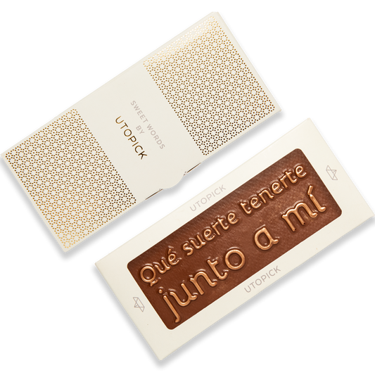 Que suerte tenerte junto a mi